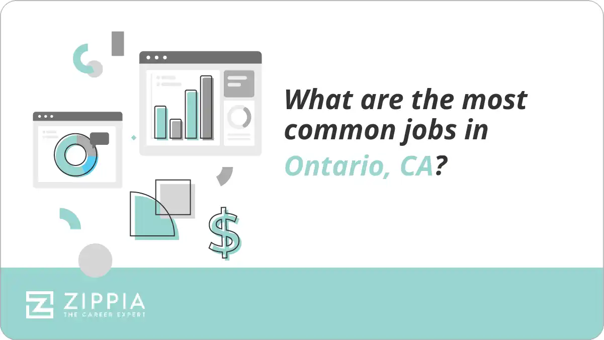 What are the most common jobs in Ontario, CA?