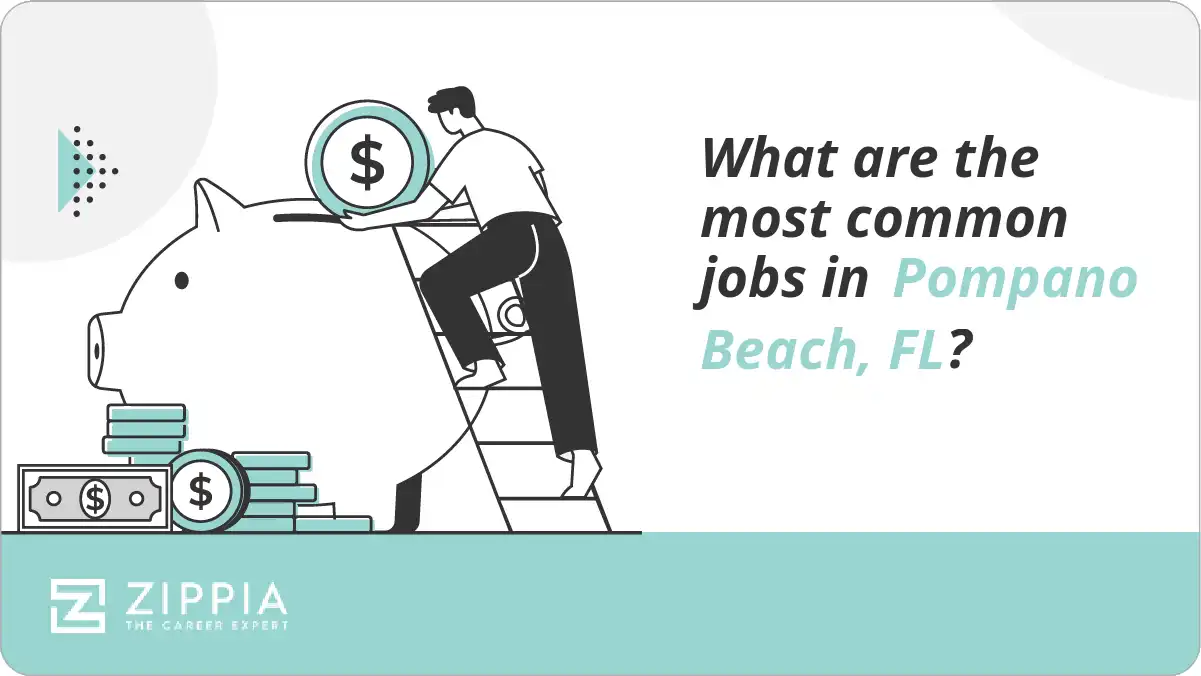 What are the most common jobs in Pompano Beach, FL?