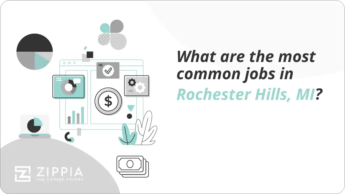 What are the most common jobs in Rochester Hills, MI?