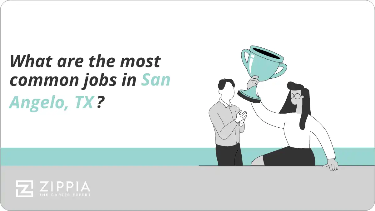 What are the most common jobs in San Angelo, TX?