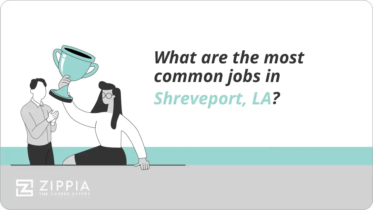 What are the most common jobs in Shreveport, LA?