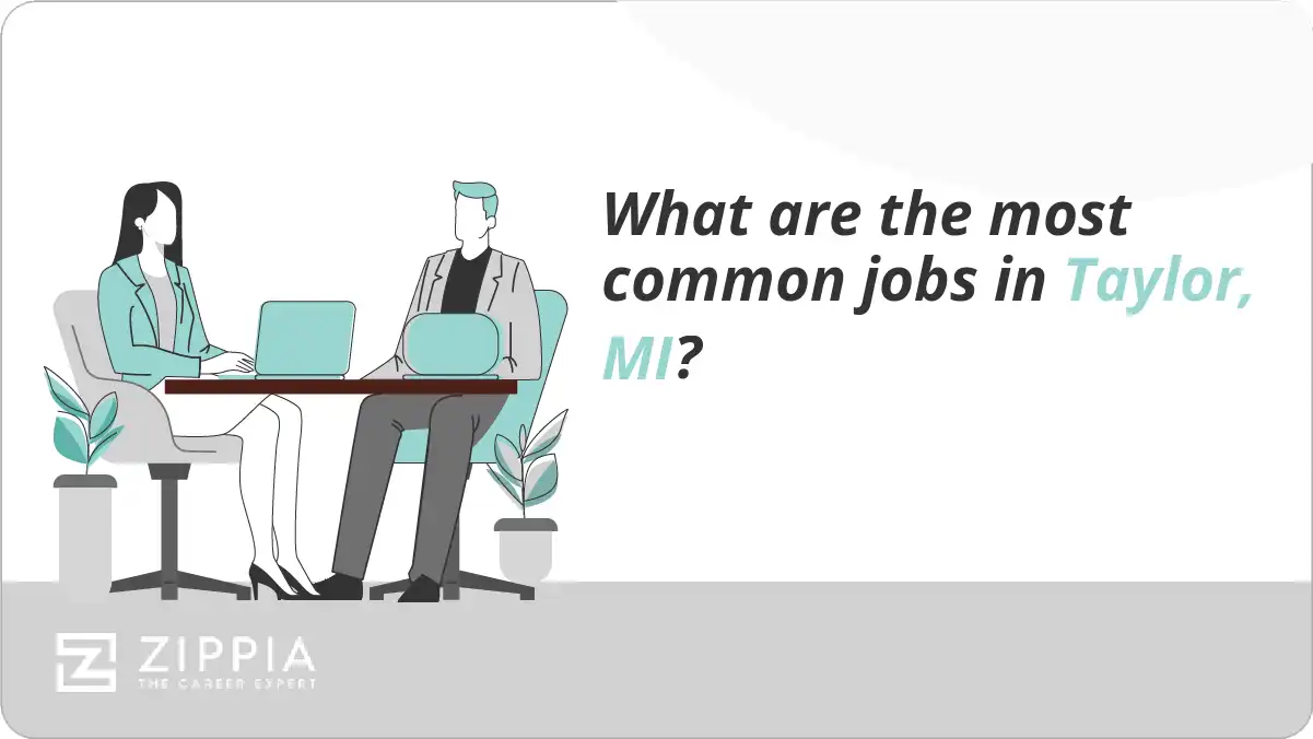 What are the most common jobs in Taylor, MI?