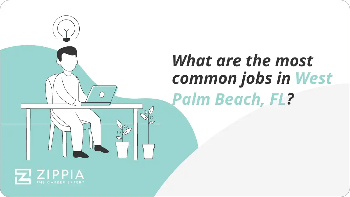 What are the most common jobs in West Palm Beach, FL?