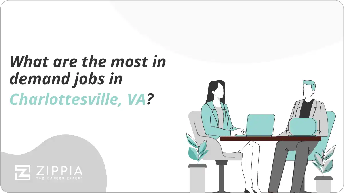 What are the most in demand jobs in Charlottesville, VA?
