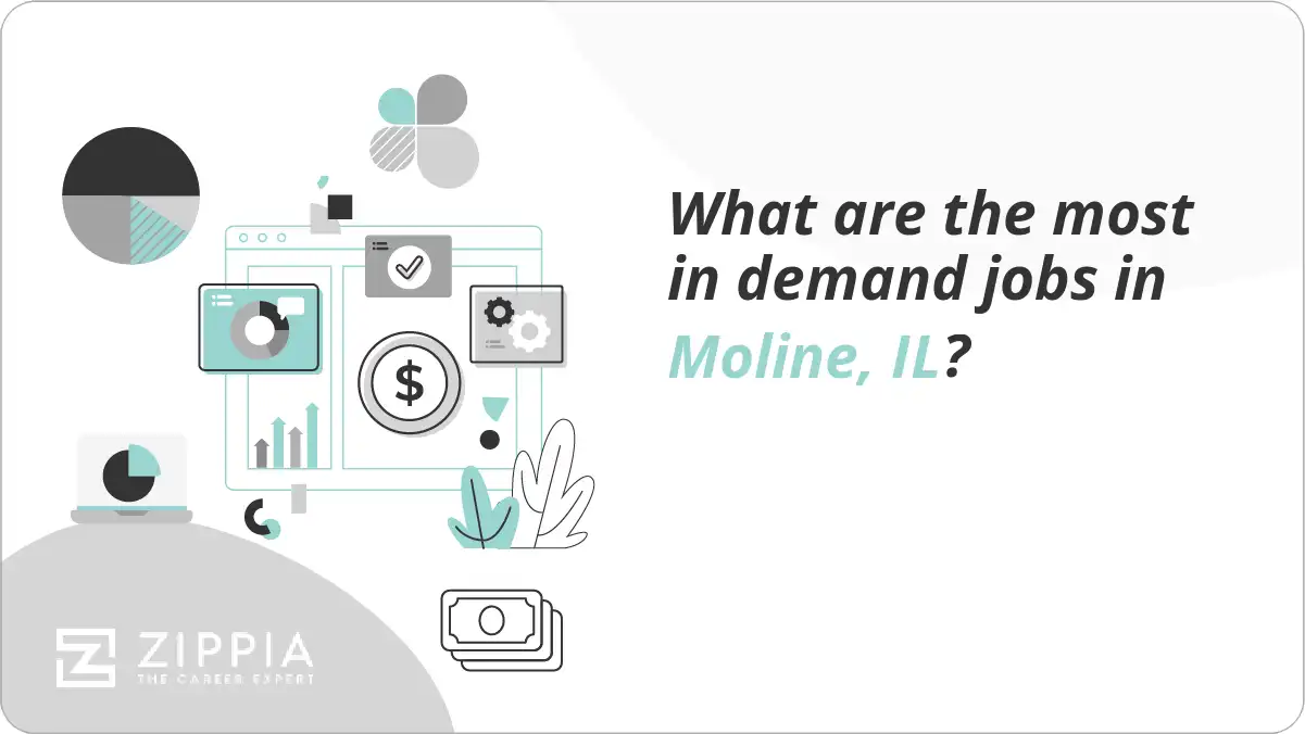 What are the most in demand jobs in Moline, IL?