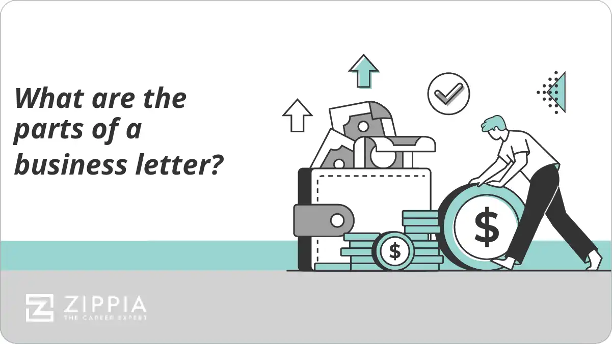 What are the parts of a business letter?