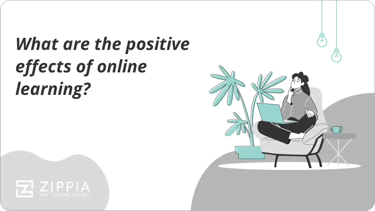 What are the positive effects of online learning?