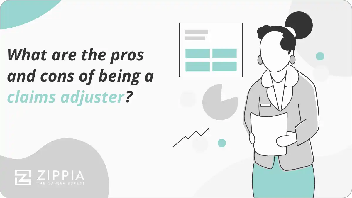 What are the pros and cons of being a claims adjuster?
