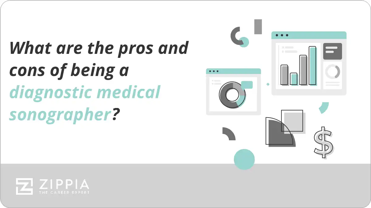 What are the pros and cons of being a diagnostic medical sonographer