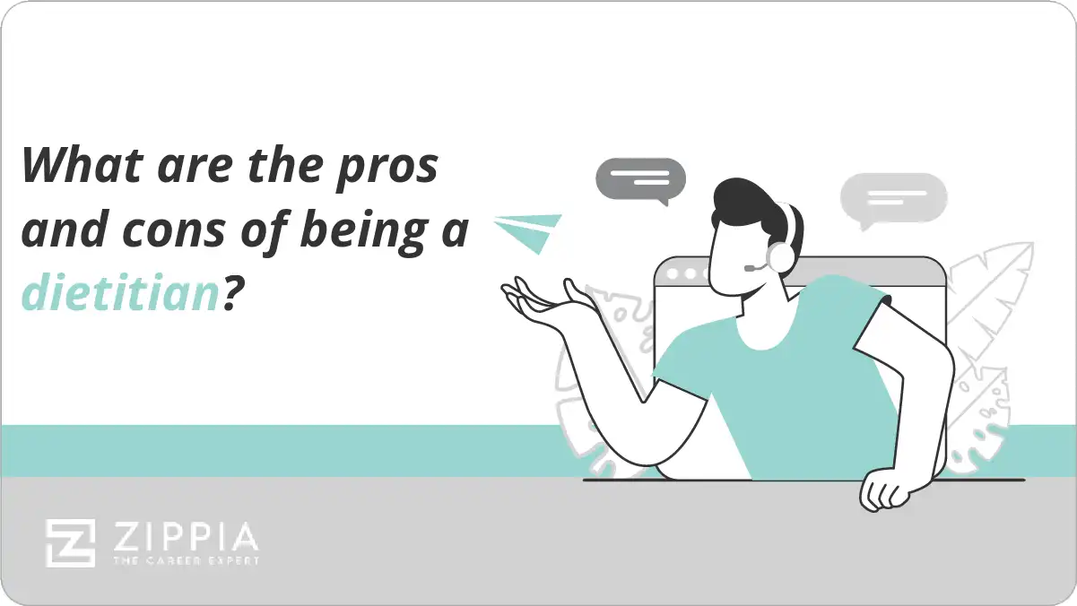 What are the pros and cons of being a dietitian?