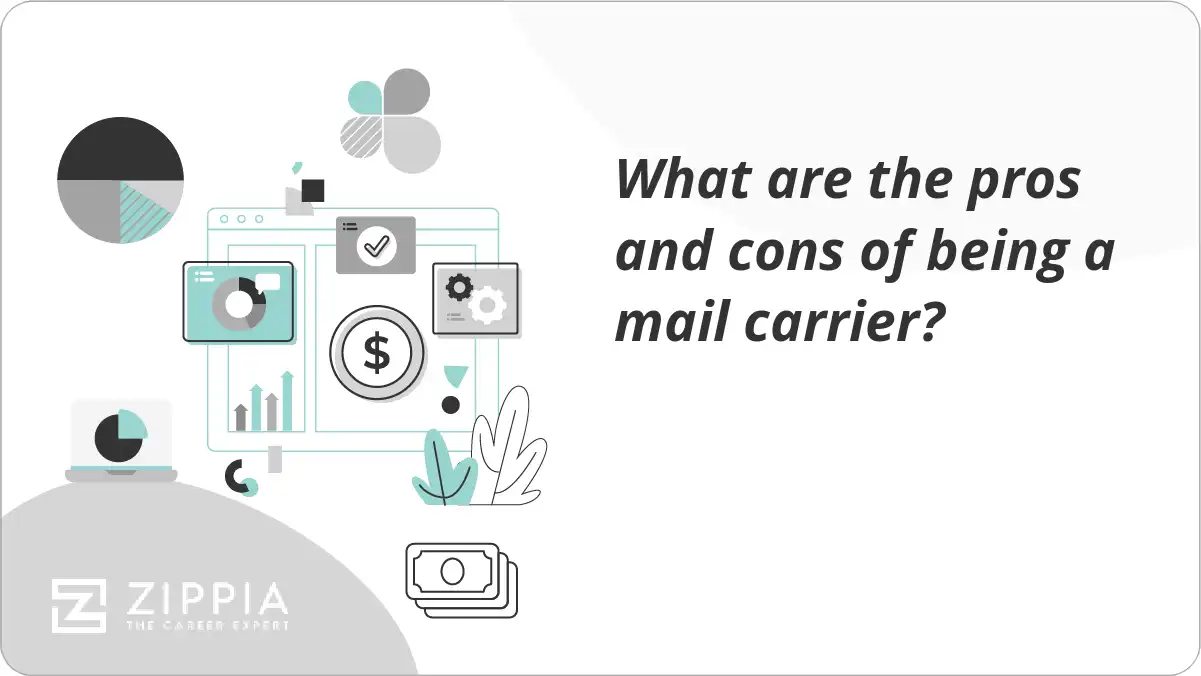 What are the pros and cons of being a mail carrier?