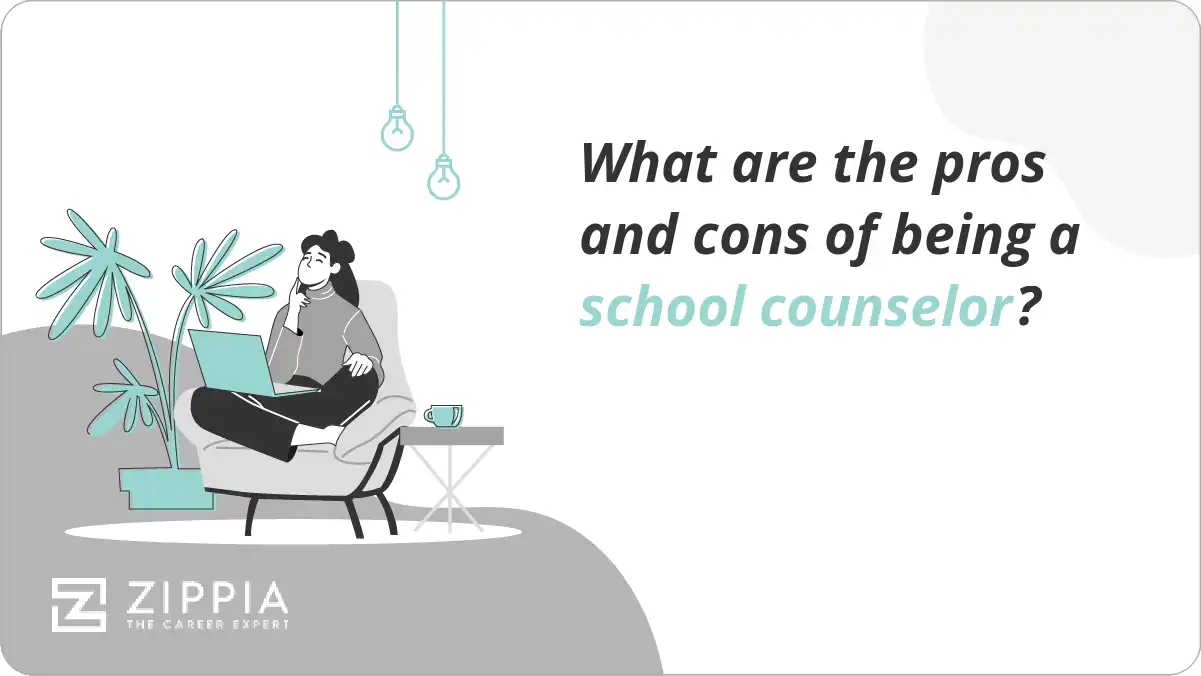 What are the pros and cons of being a school counselor?