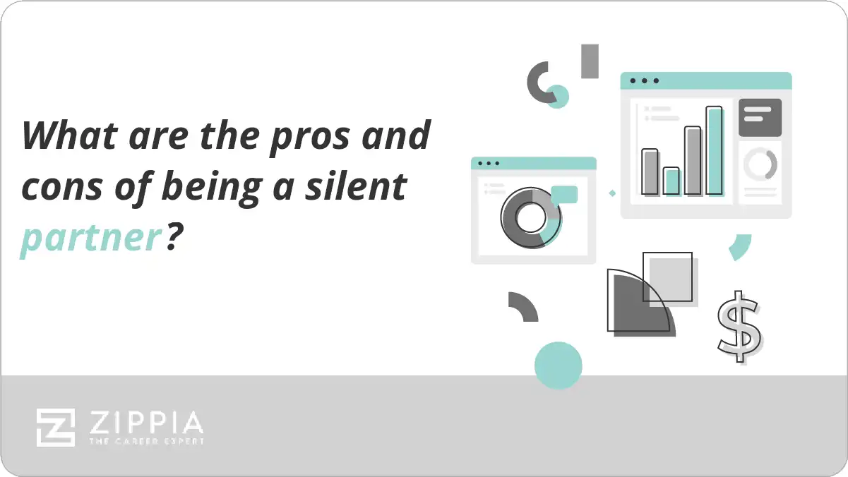 What are the pros and cons of being a silent partner?