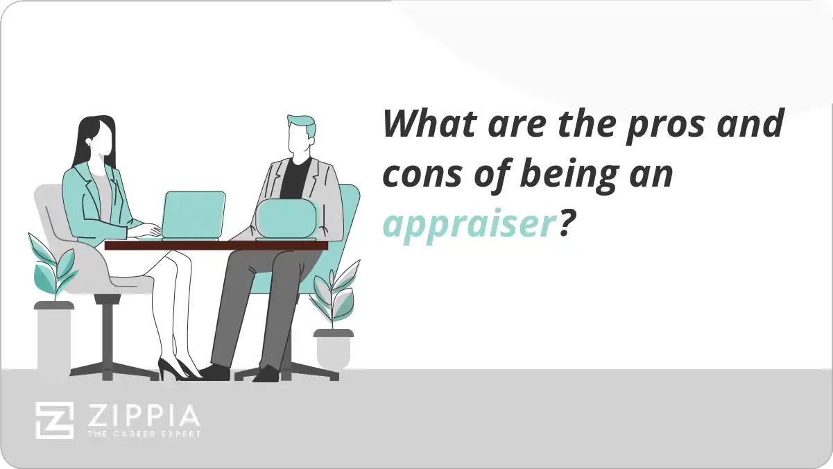 What are the pros and cons of being an appraiser?