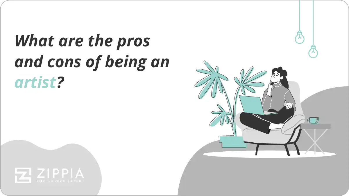 What are the pros and cons of being an artist?