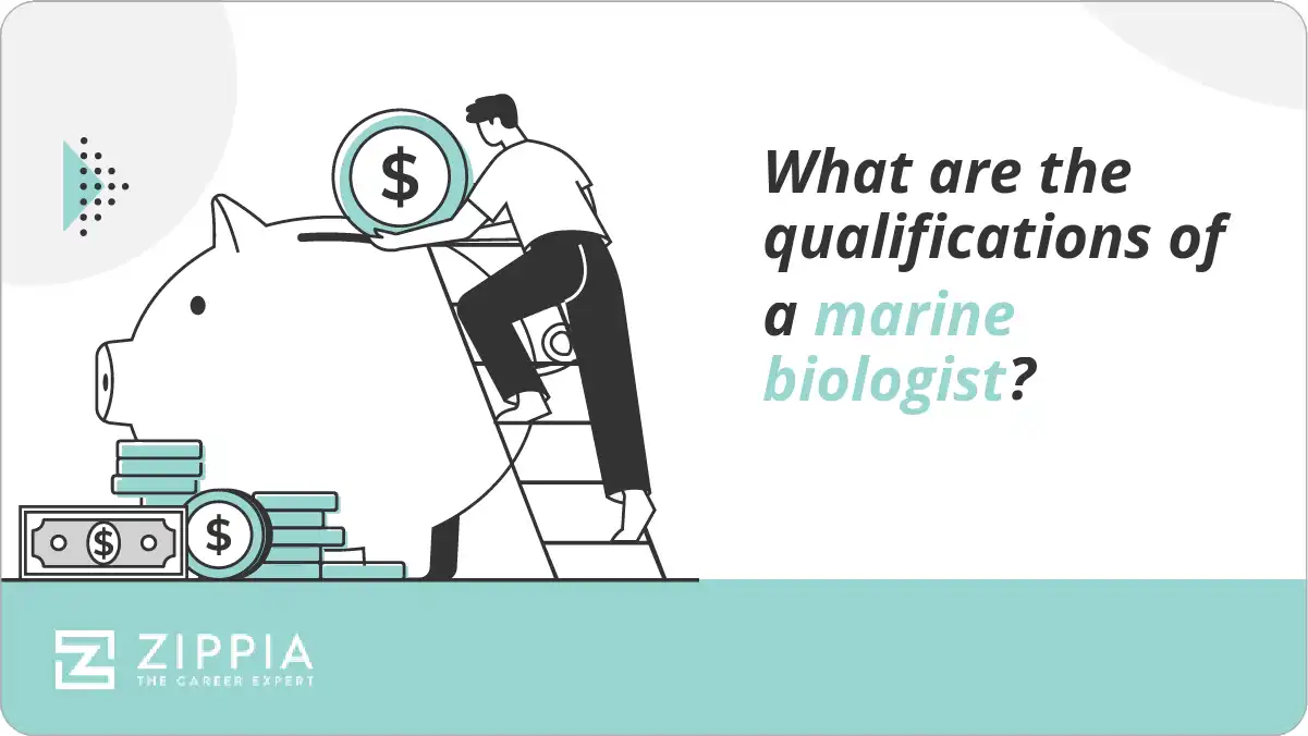 What are the qualifications of a marine biologist?
