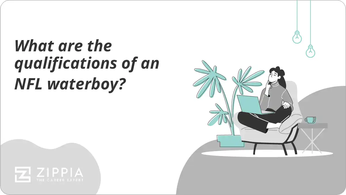What are the qualifications of an NFL waterboy?