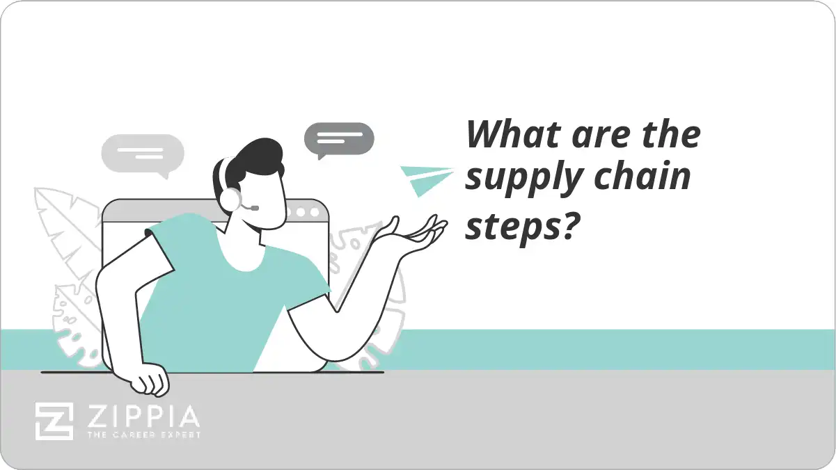 What are the supply chain steps?