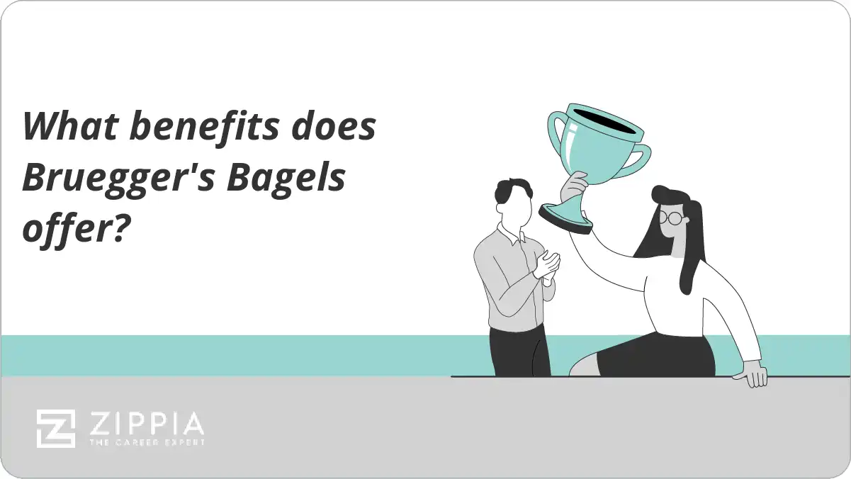 What benefits does Bruegger's Bagels offer?