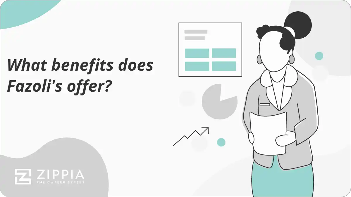 What benefits does Fazoli's offer? Zippia
