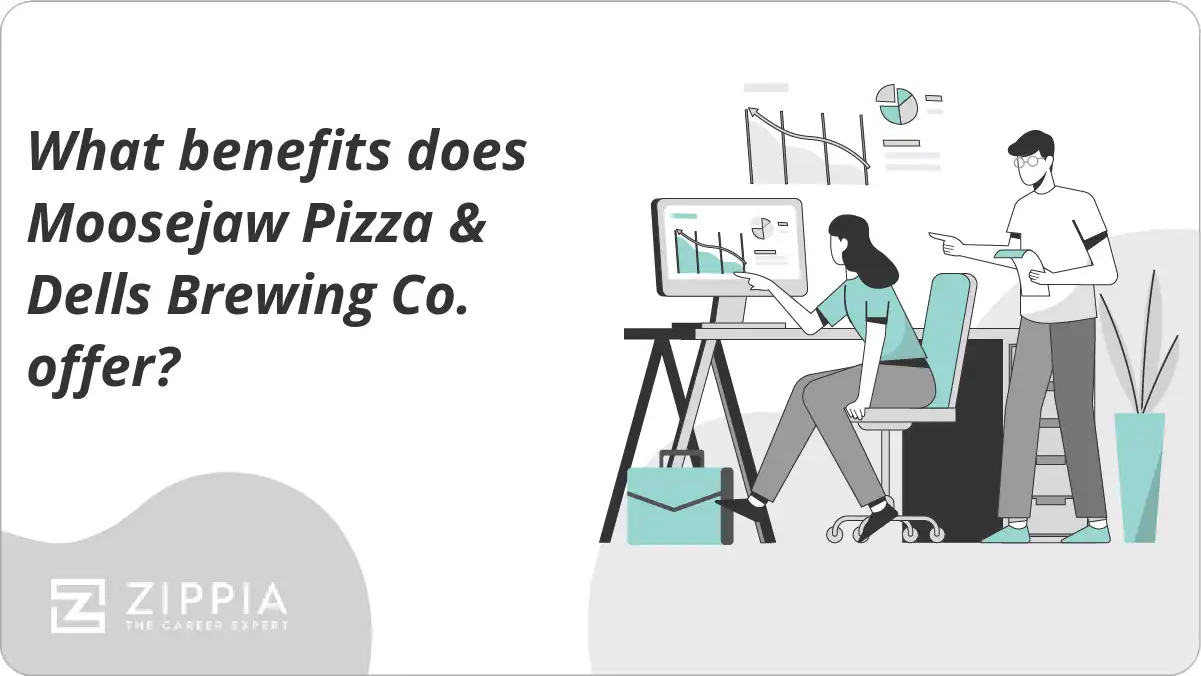 What benefits does Moosejaw Pizza & Dells Brewing Co. offer?