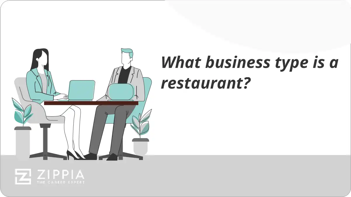 What business type is a restaurant?
