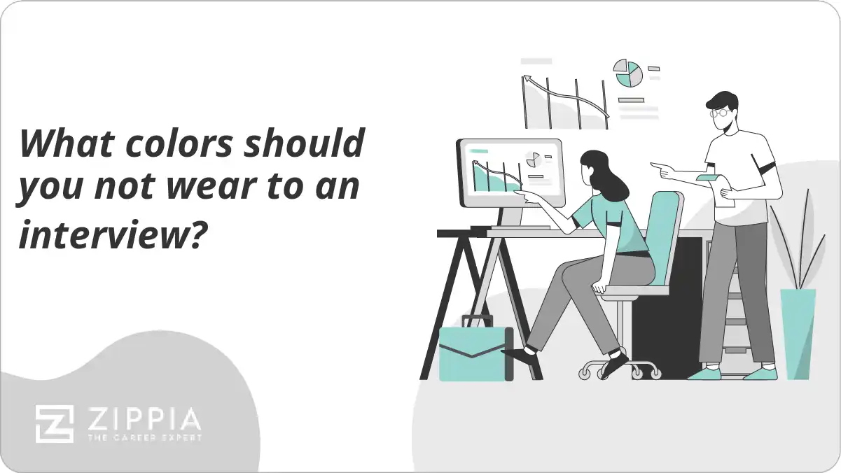 What colors should you not wear to an interview?