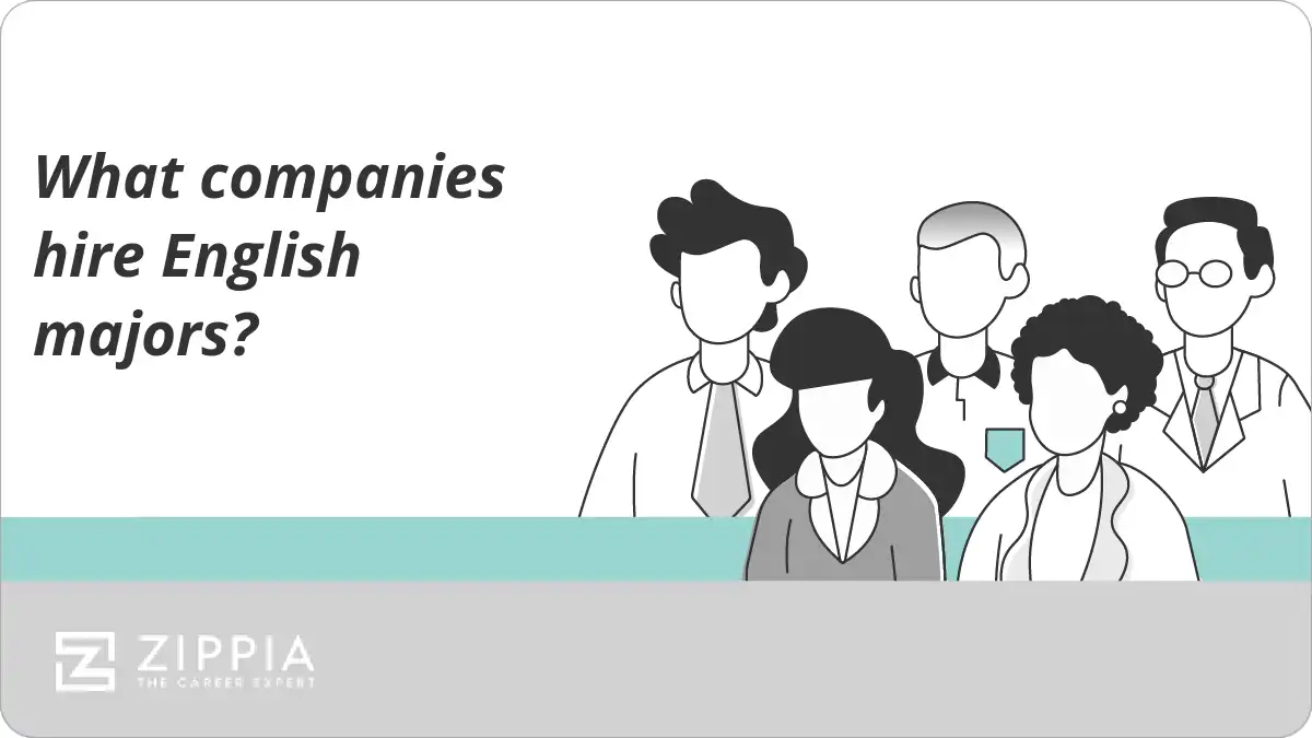 What companies hire English majors?