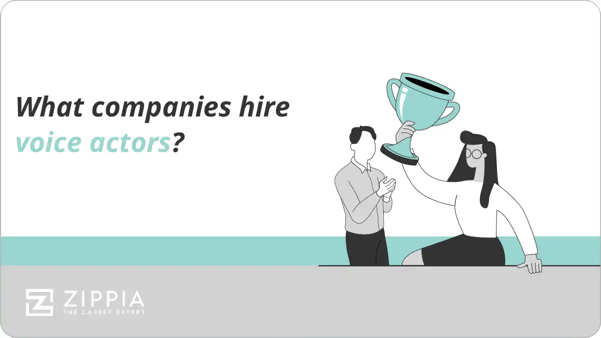 What companies hire voice actors?