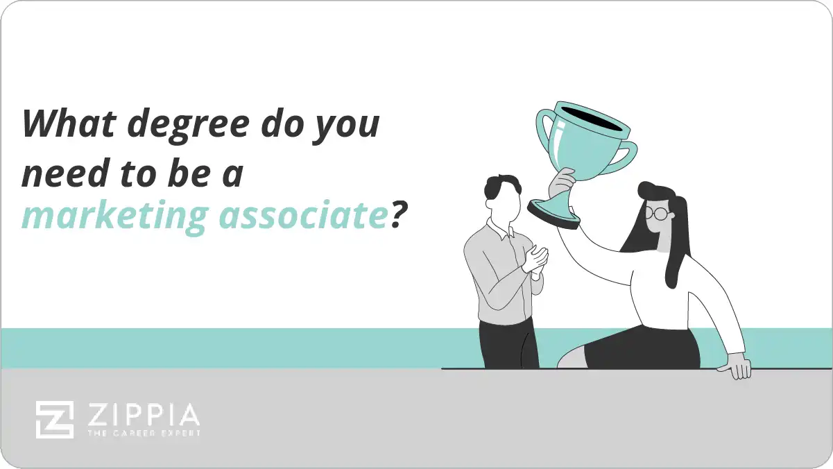 What degree do you need to be a marketing associate?