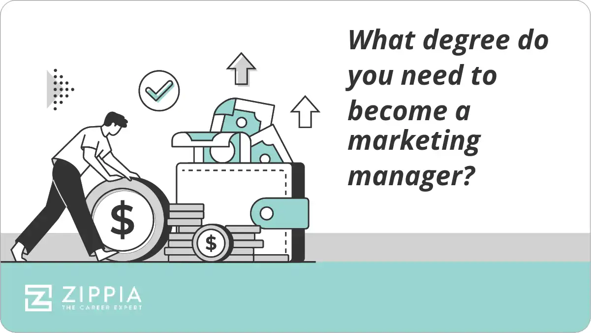 What degree do you need to become a marketing manager?