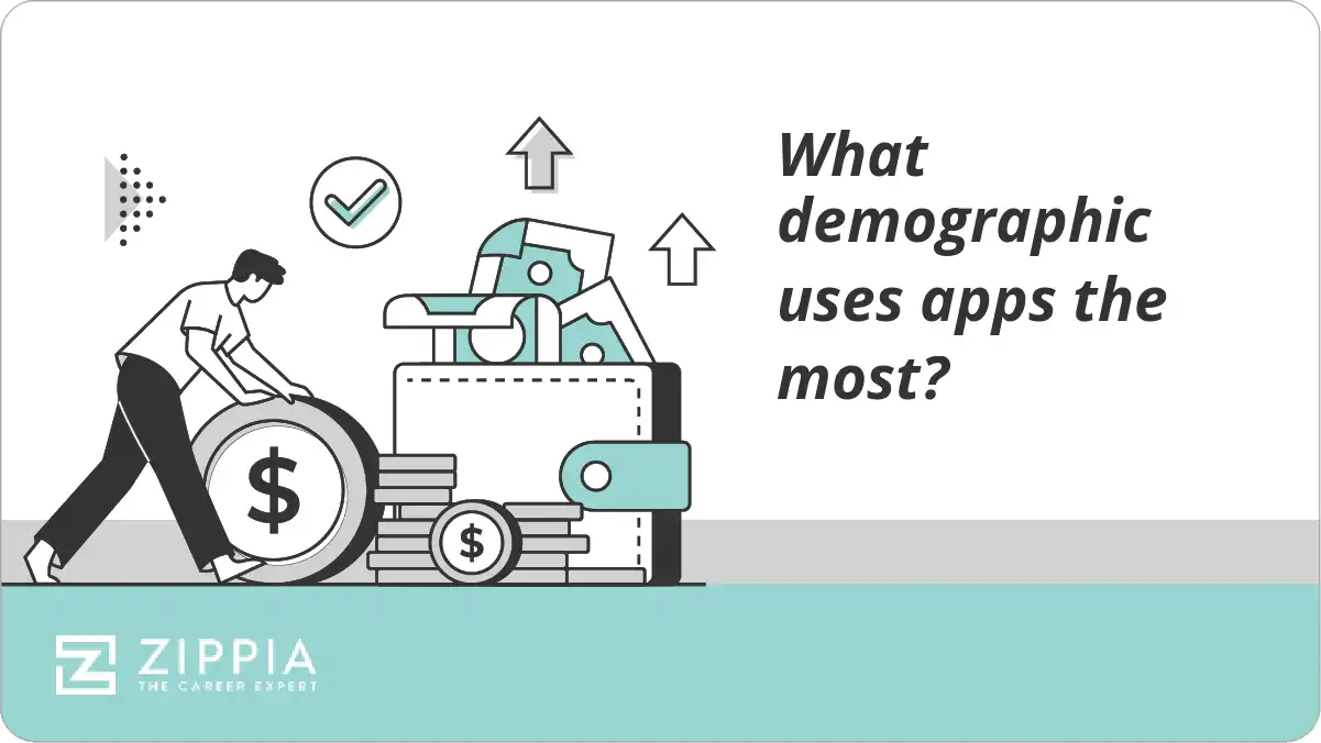 What demographic uses apps the most?