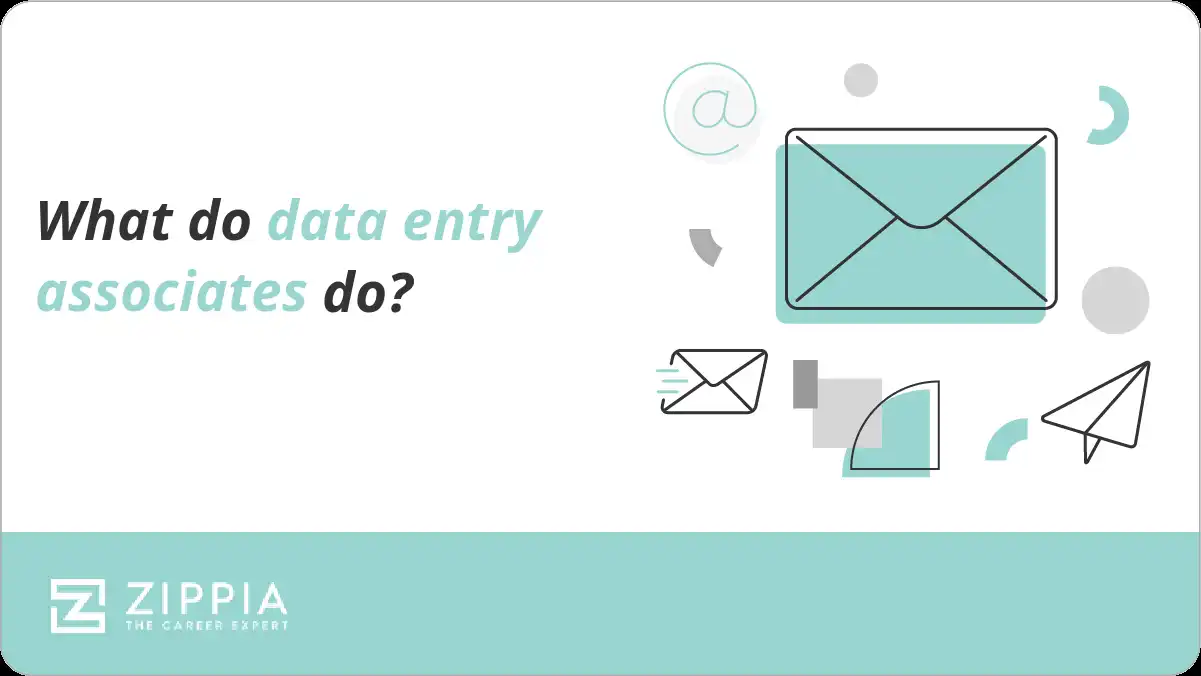 What do data entry associates do?
