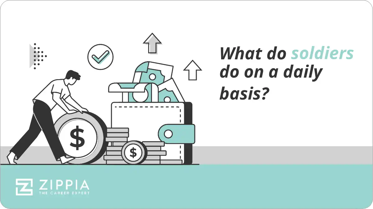 What do soldiers do on a daily basis?