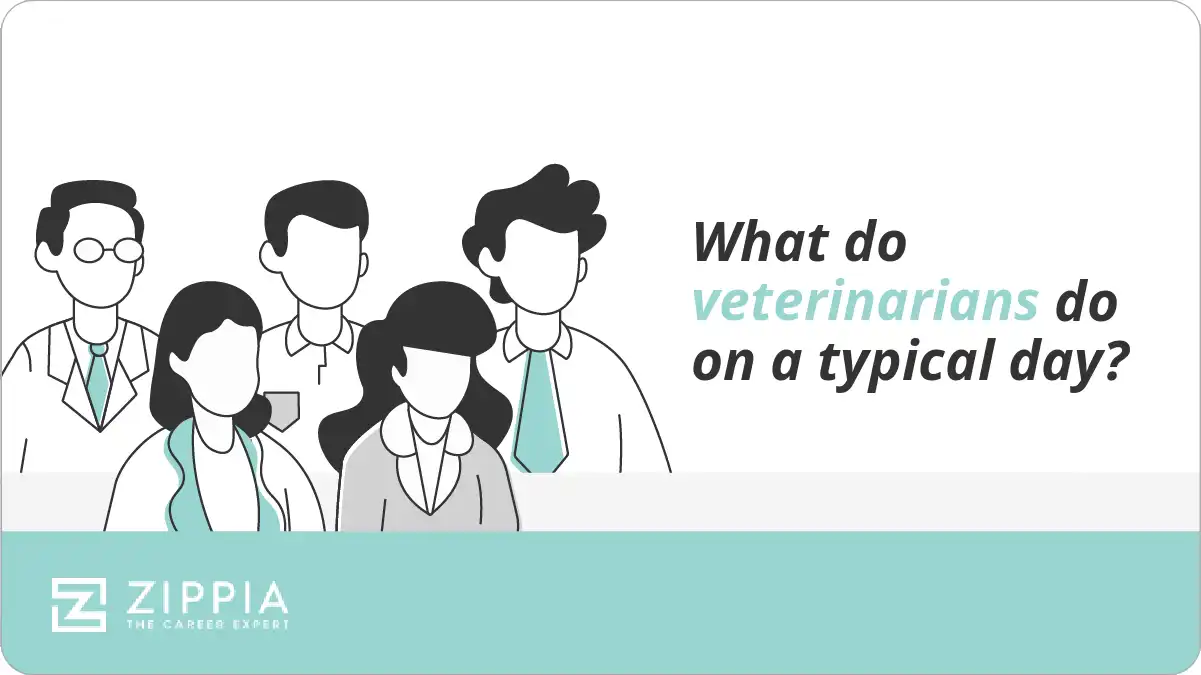 What do veterinarians do on a typical day? Zippia