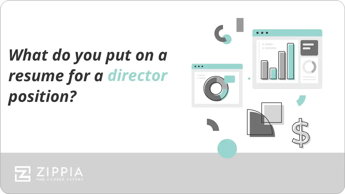 What do you put on a resume for a director position?