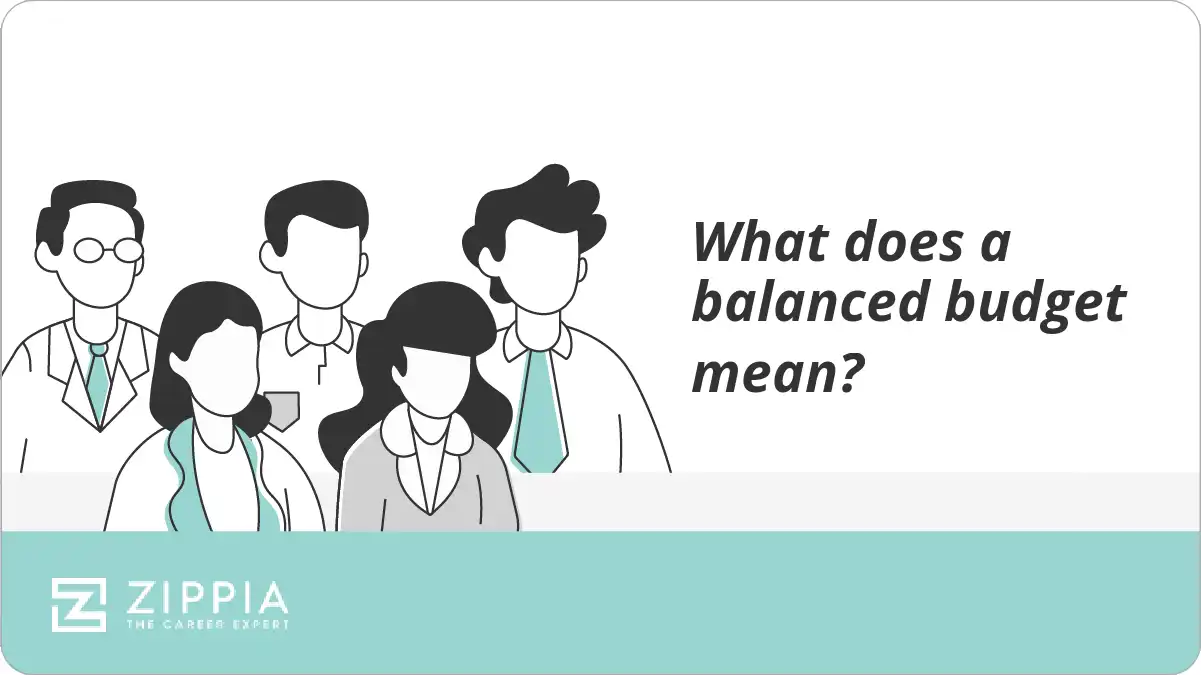 What does a balanced budget mean?