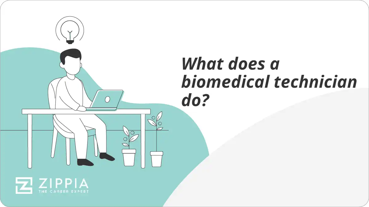 What does a biomedical technician do?