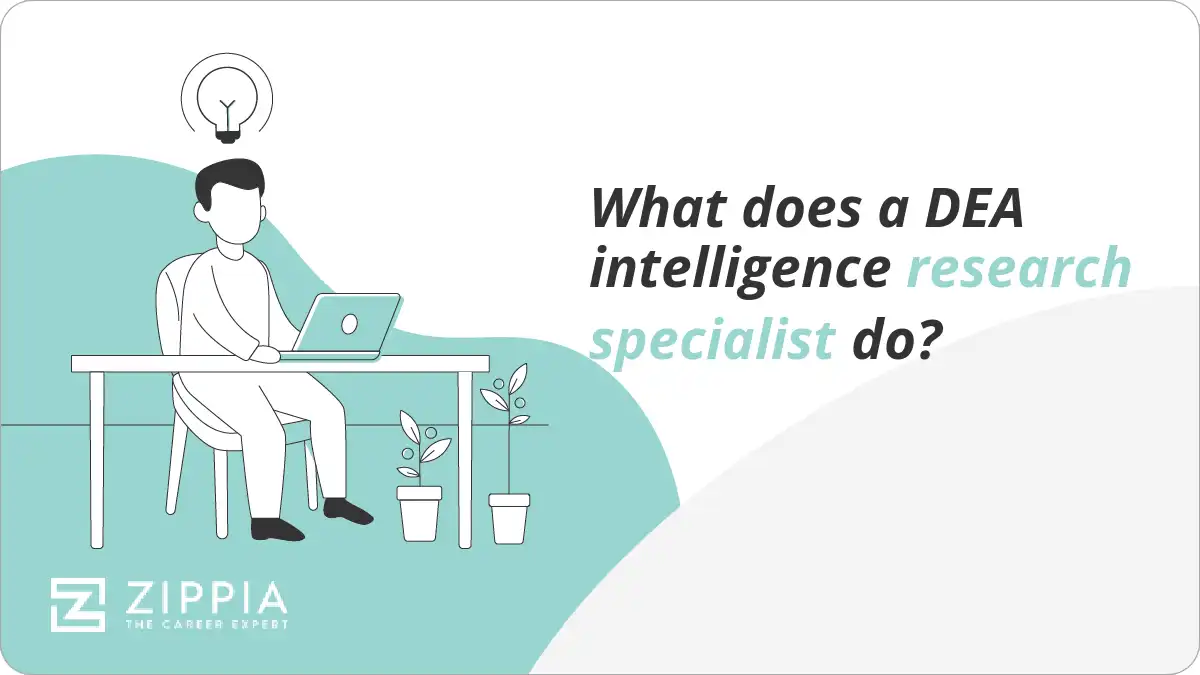 What does a DEA intelligence research specialist do?