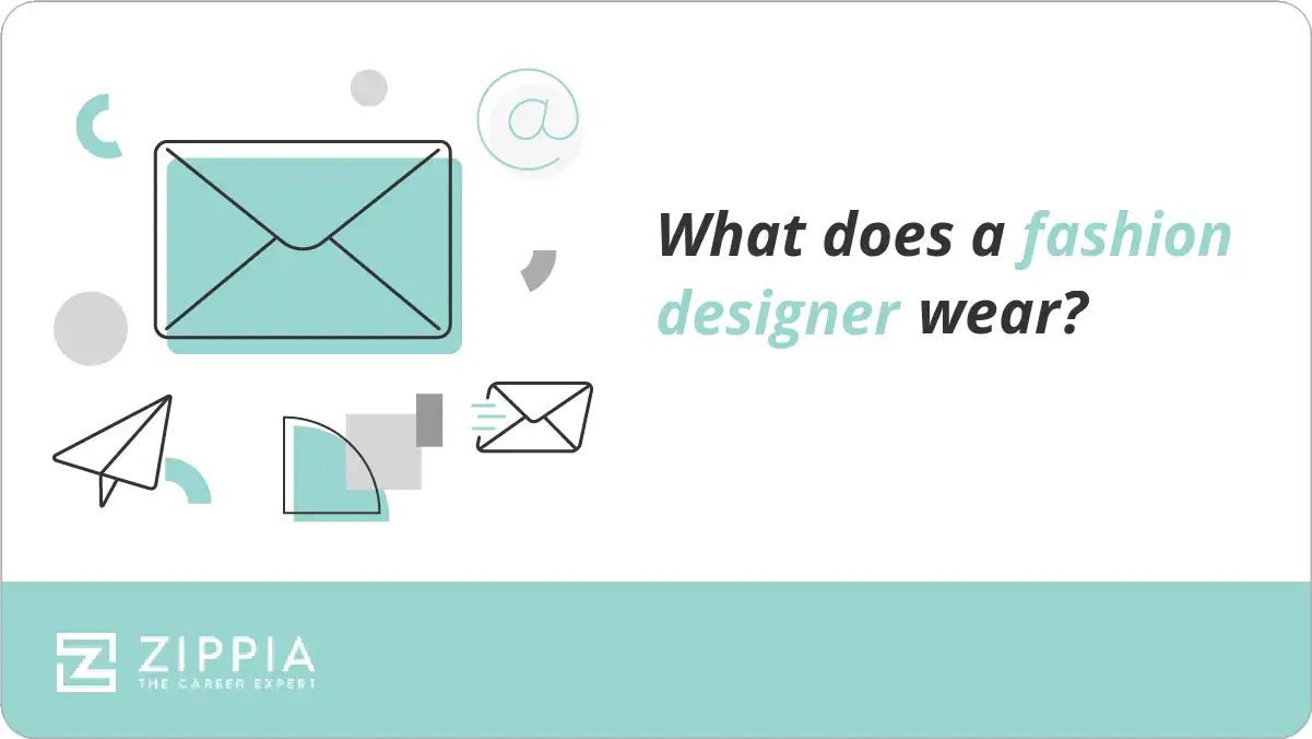 What does a fashion designer wear?
