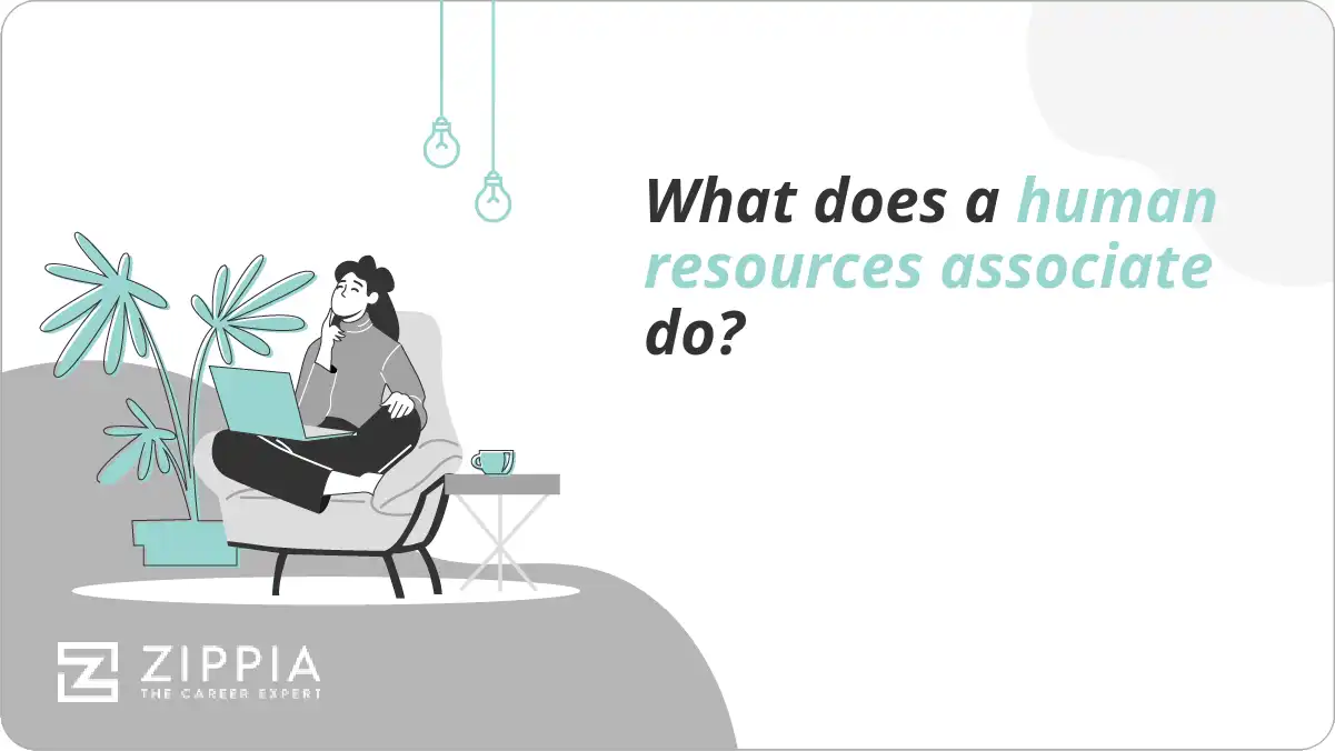 What does a human resources associate do?