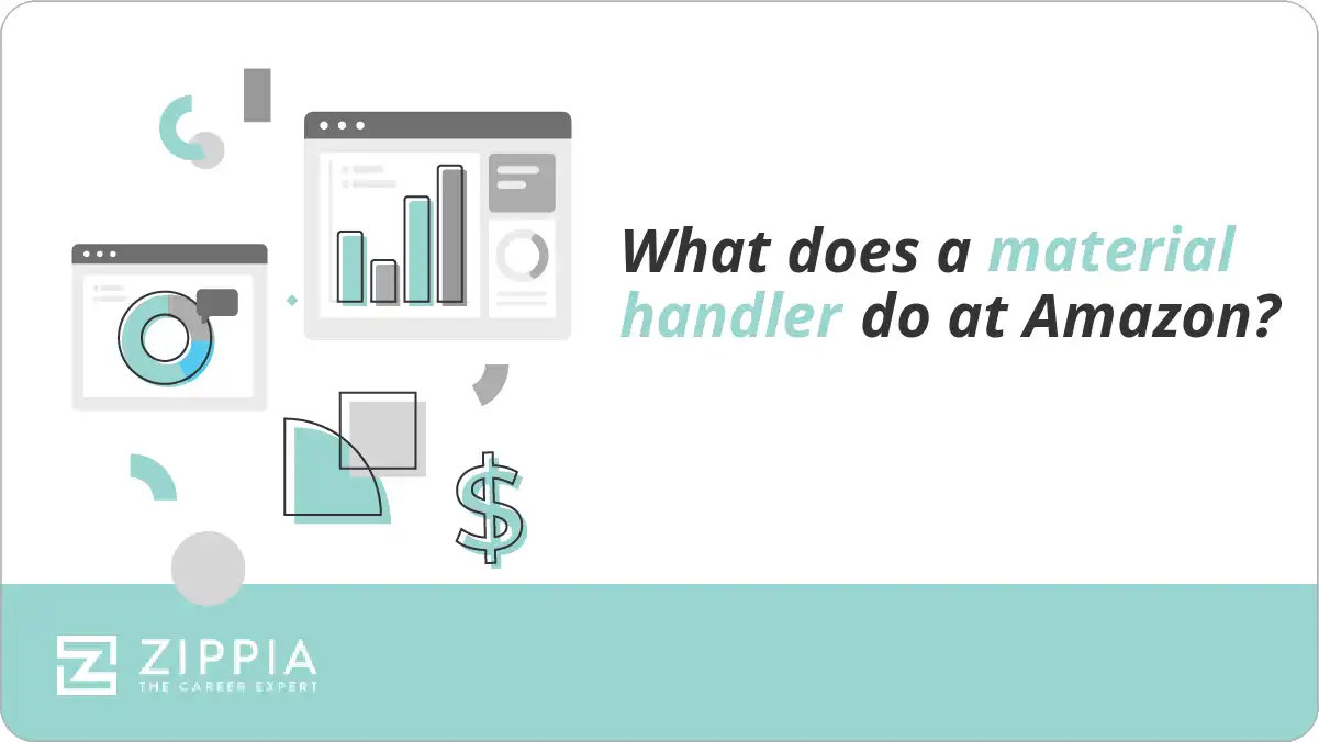 What does a material handler do at Amazon?