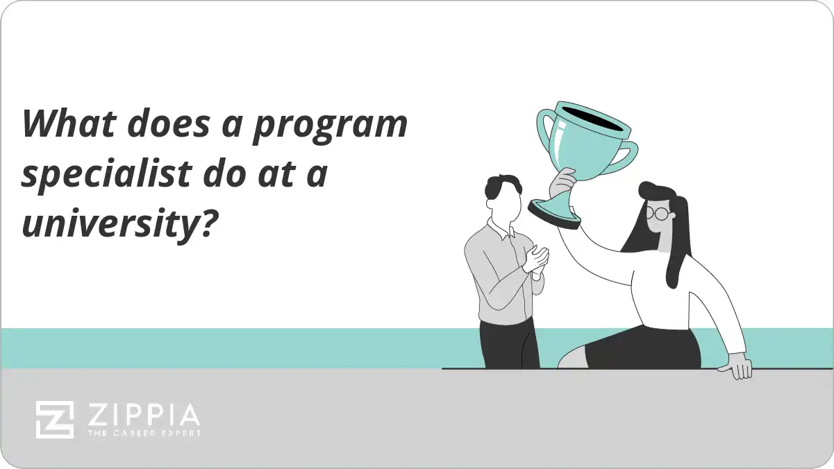 What does a program specialist do at a university?