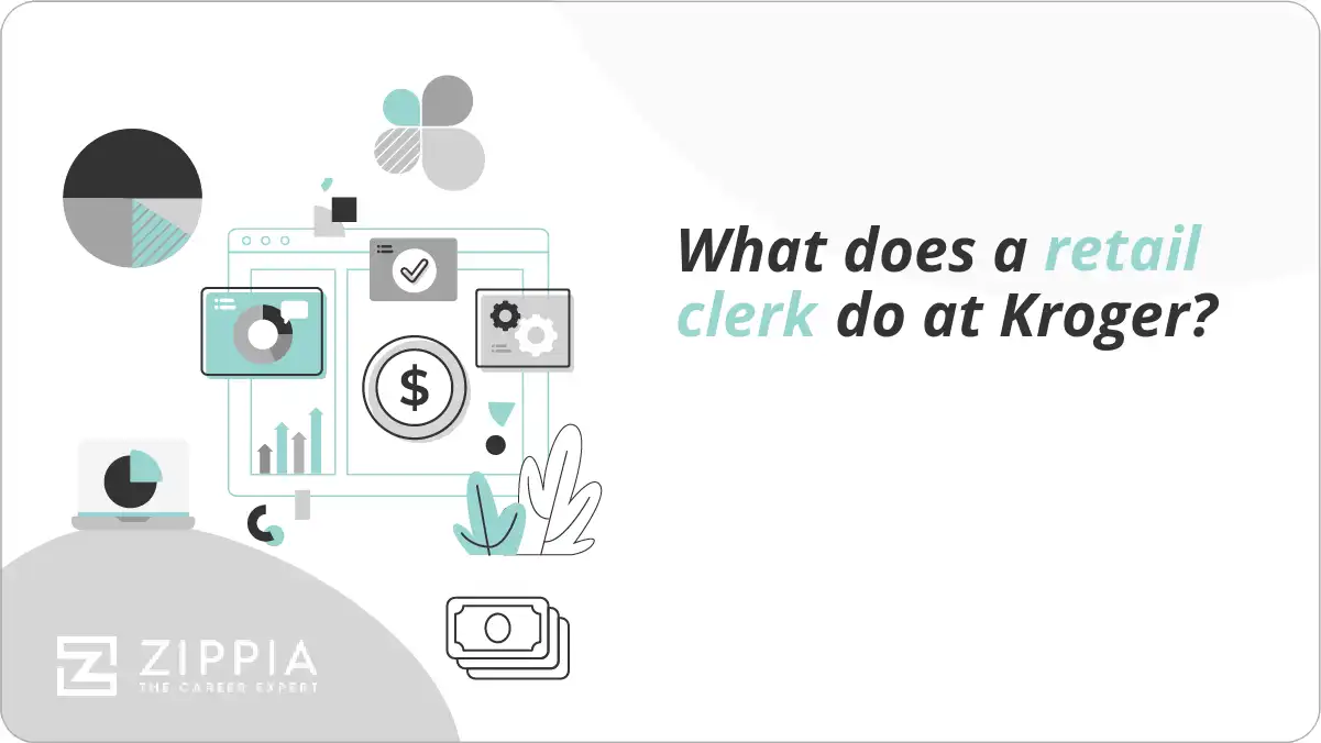 What does a retail clerk do at Kroger?