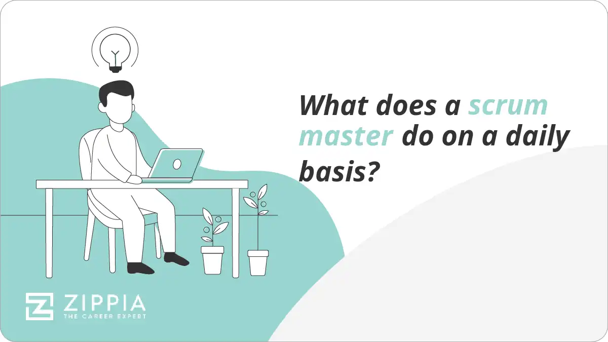 What does a scrum master do on a daily basis?