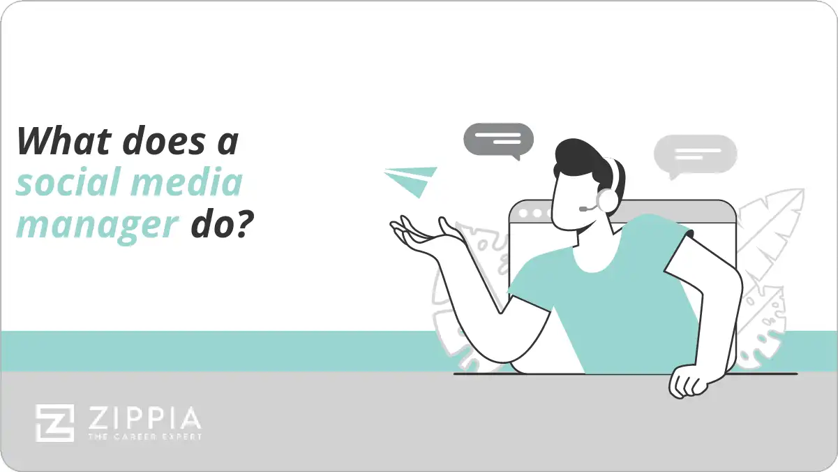 What does a social media manager do?