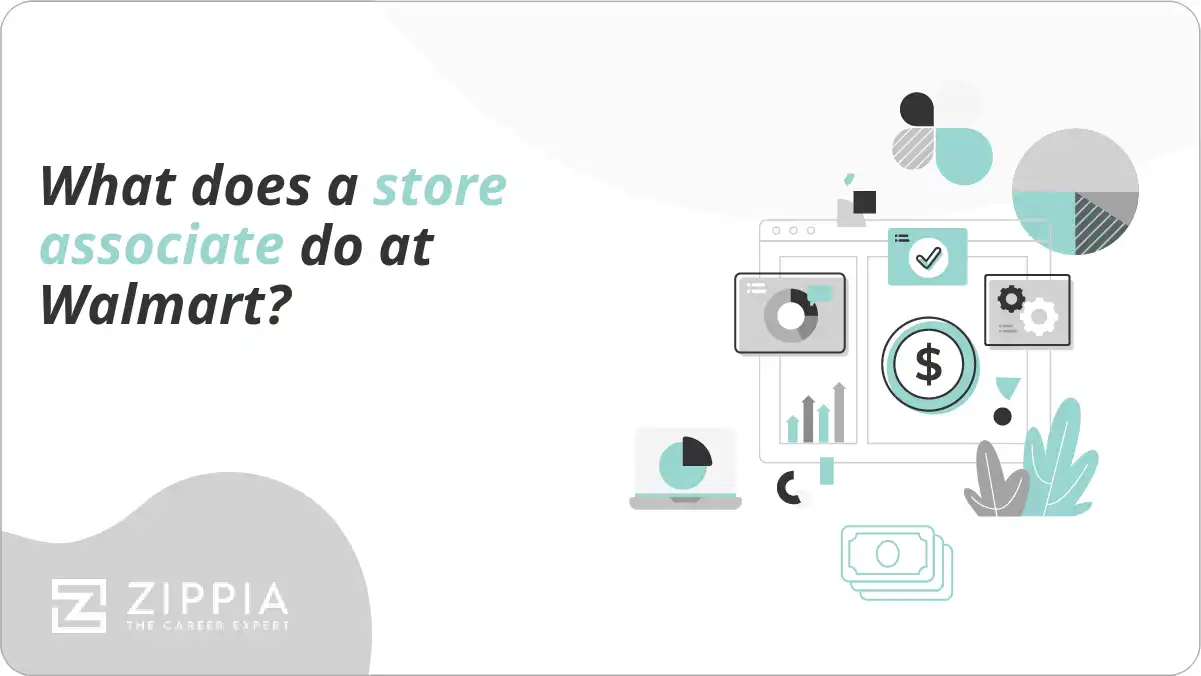 What does a store associate do at Walmart?