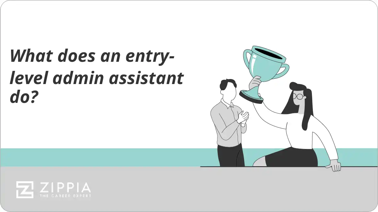 What does an entrylevel admin assistant do? Zippia