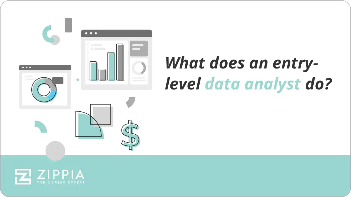 What does an entry-level data analyst do?