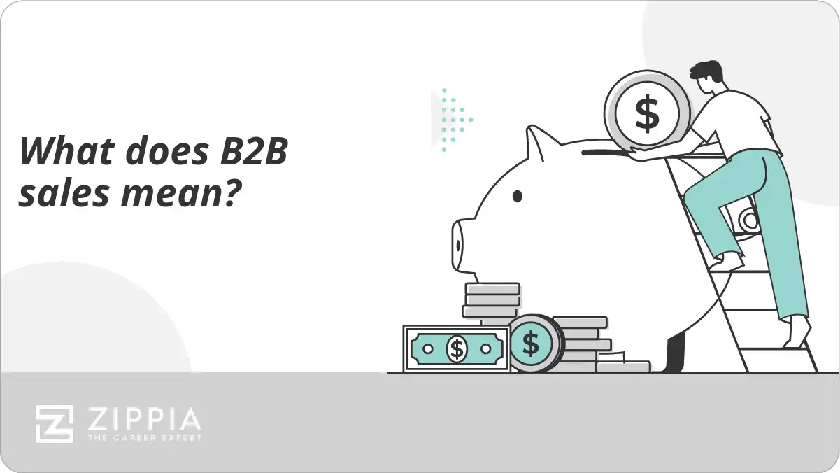 What does B2B sales mean?